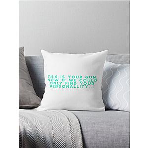 Disco Elysium Quote Sticker Throw Pillow