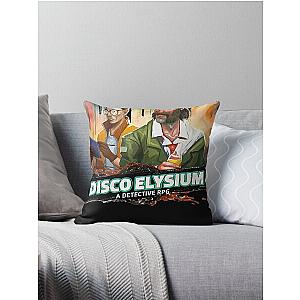 Disco Elysium  disco elysium lover Disco Elysium Disco Elysium Throw Pillow