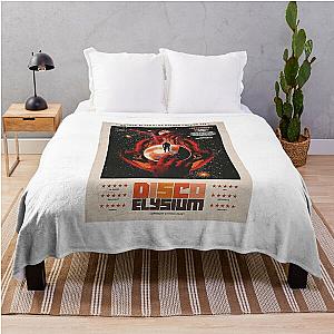 Funny Gift Role Disco Elysium Playing Game Retro Wave Throw Blanket