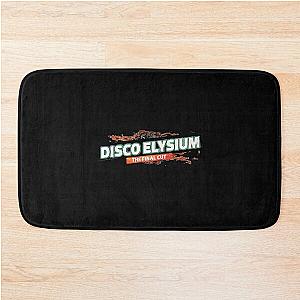 retro letter disco elysium Bath Mat