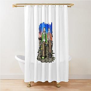 disco elysium poster Shower Curtain