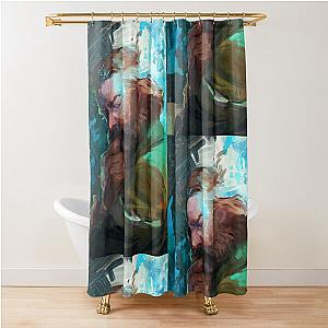 Disco Elysium Poster - Disco Elysium Game Tshirt Shower Curtain