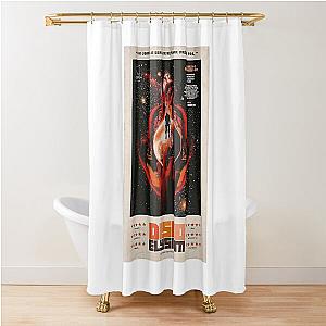 Funny Gift Role Disco Elysium Playing Game Retro Wave Shower Curtain