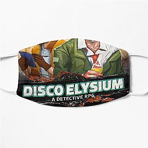 Disco Elysium  disco elysium lover Disco Elysium Disco Elysium Flat Mask