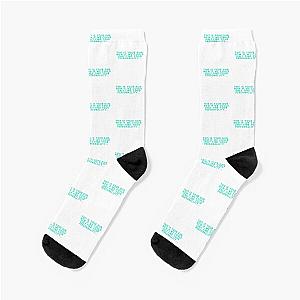 Disco Elysium Quote Sticker Socks