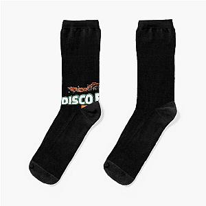 retro letter disco elysium Socks