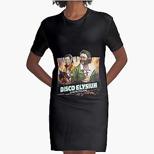 Disco Elysium  disco elysium lover Disco Elysium Disco Elysium Graphic T-Shirt Dress