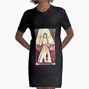 Disco Elysium  Her Innocence, Dolores Dei Poster Graphic T-Shirt Dress