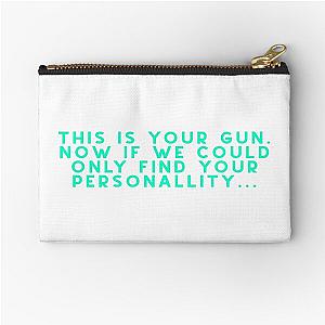 Disco Elysium Quote Sticker Zipper Pouch