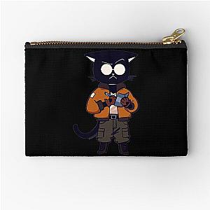 Disco Elysium  kim catDisco Elysium Disco Elysium Zipper Pouch