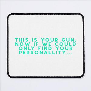 Disco Elysium Quote Sticker Mouse Pad