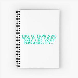 Disco Elysium Quote Sticker Spiral Notebook