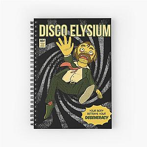 Disco Elysium  Disco Elysium - Comic Style  Perfect Gift Spiral Notebook