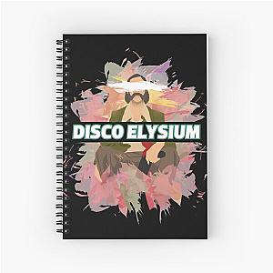 Disco Elysium Watercolor Art Spiral Notebook