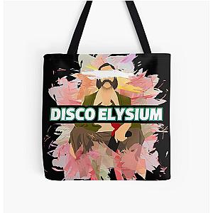 Disco Elysium  Disco Elysium Watercolor Art All Over Print Tote Bag