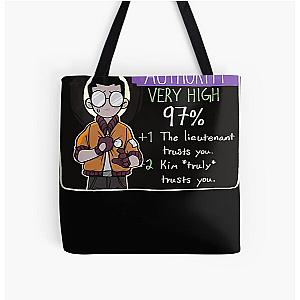 Disco Elysium  Kim truly trusts you Disco Elysium Disco Elysium All Over Print Tote Bag