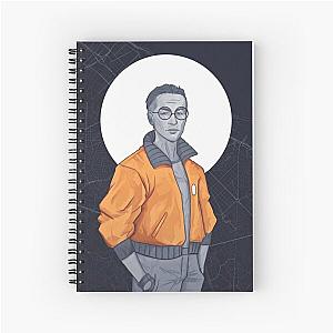 Kim Kitsuragi Disco Elysium Spiral Notebook