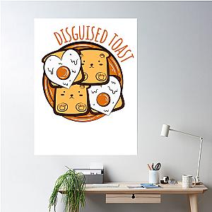 Disguised Toast Egg Breakfast Poster Premium Merch Store