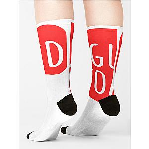 Disguised Toast Red And White Sock Premium Merch Store