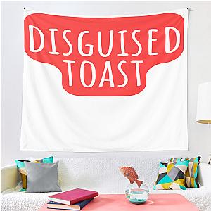 Disguised Toast Red And White Tapestry Premium Merch Store