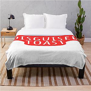 Disguised Toast Red And White Blanket Premium Merch Store