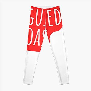 Disguised Toast Red And White Legging Premium Merch Store