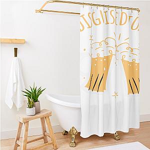 Disguised Toast Celebration Drinks Shower Curtain Premium Merch Store