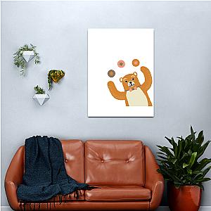 Disguised Toast Bear Classic Canvas Print Premium Merch Store