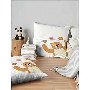 Disguised Toast Bear Classic Throw Pillow Premium Merch Store