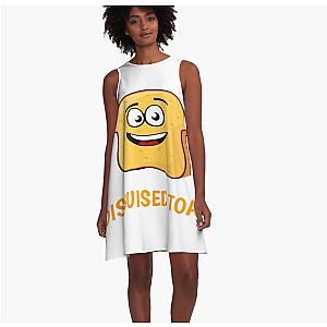 New T Shirt Disguised Toast A-Line Dress Premium Merch Store