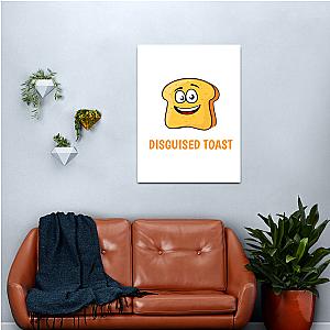 New T Shirt Disguised Toast Canvas Print Premium Merch Store