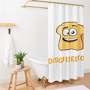 New T Shirt Disguised Toast Shower Curtain Premium Merch Store