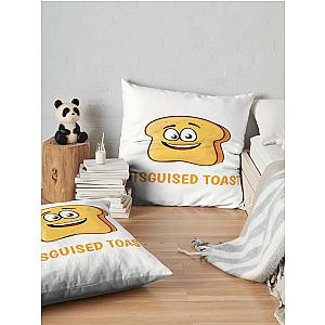 New T Shirt Disguised Toast Throw Pillow Premium Merch Store