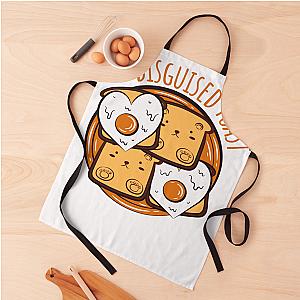 Disguised Toast Egg Breakfast Apron Premium Merch Store