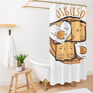 Disguised Toast Egg Breakfast Shower Curtain Premium Merch Store