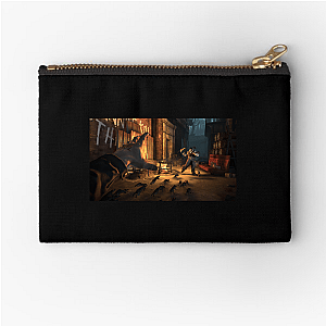 Blades Out for Dishonored Dishonored Zipper Pouches