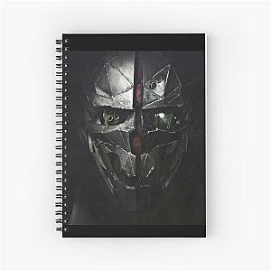 dishonored 2 mask Spiral Notebook