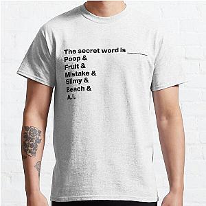 Distractible Merch Secret Word Classic T-Shirt