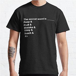 Distractible Merch Secret Word Classic T-Shirt