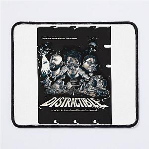 Distractible Merch Monochrome Distractible Mouse Pad