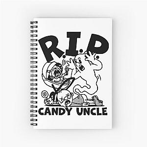 Distractible Merch Candy Uncle Spiral Notebook