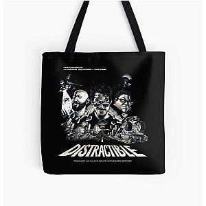 Distractible Merch  All Over Print Tote Bag