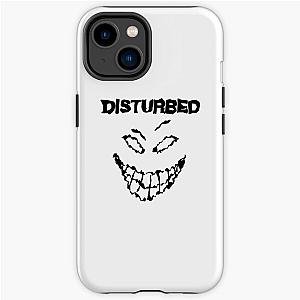 black disturbed smile iPhone Tough Case RB0301