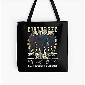 Disturbed Band 29th Anniversary 1994 2023 Thank You For The Memories All Over Print Tote Bag RB0301