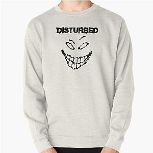 black disturbed smile Pullover Sweatshirt RB0301