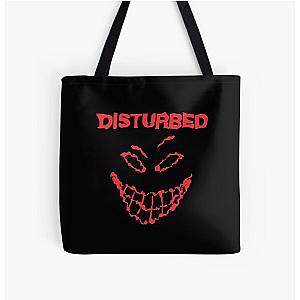 red disturbed smile All Over Print Tote Bag RB0301