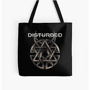 Disturbed logo All Over Print Tote Bag RB0301