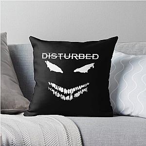 Disturbed 2024 Tour Shirt, Disturbed 2024 Concert Shirt, Disturbed Band Fan Shirt, Disturbed Heavy Metal Band Shirt Throw Pillow RB0301