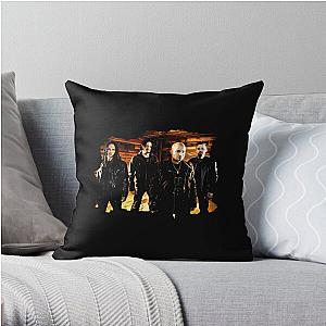 Feel The Fury Of Disturbeds Throw Pillow RB0301