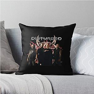 Disturbed   Rock Band Tee Ten Thousand Fists Throw Pillow RB0301